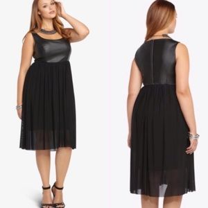 Torrid Faux Leather dress